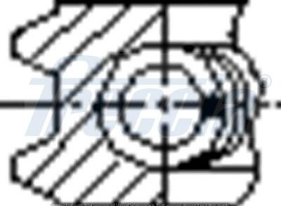 Freccia FR10-514200 - Комплект поршневых колец на 1 цилиндр VOLVO STD d131 autosila-amz.com