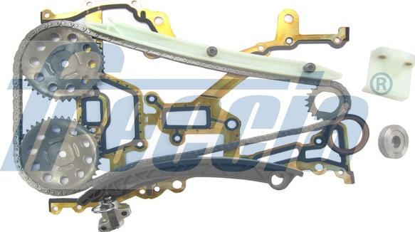 Freccia TK08-1009 - Комплект цепи привода распредвала autosila-amz.com