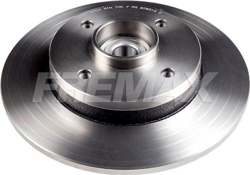 FREMAX BD-4744-KT - Тормозной диск autosila-amz.com