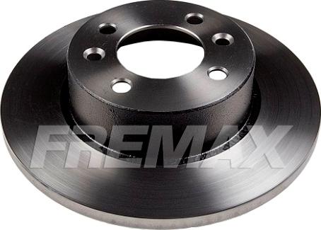 FREMAX BD-5166 - Тормозной диск autosila-amz.com