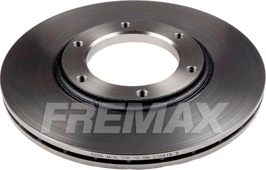 FREMAX BD-7000 - Тормозной диск autosila-amz.com