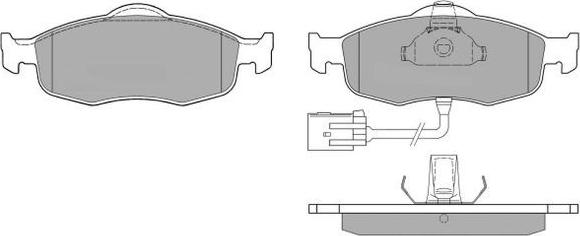 FREMAX FBP-0906-01 - Тормозные колодки, дисковые, комплект autosila-amz.com