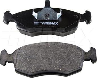 FREMAX FBP-0529 - Тормозные колодки, дисковые, комплект autosila-amz.com