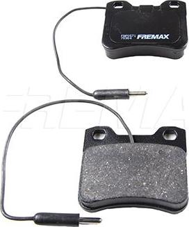 FREMAX FBP-0571 - Тормозные колодки, дисковые, комплект autosila-amz.com