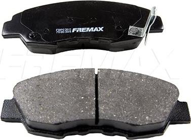 FREMAX FBP-0302 - Тормозные колодки, дисковые, комплект autosila-amz.com