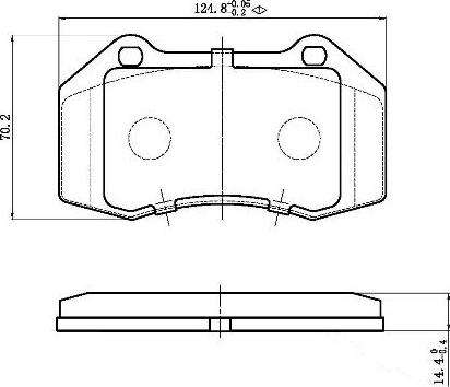 FREMAX FBP-1946 - Тормозные колодки, дисковые, комплект autosila-amz.com