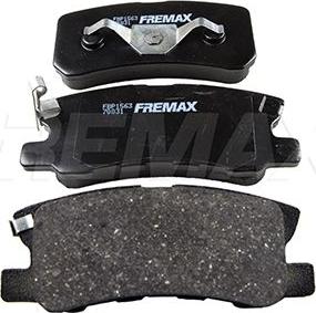FREMAX FBP-1563 - Тормозные колодки, дисковые, комплект autosila-amz.com
