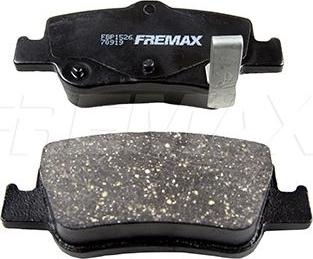 FREMAX FBP-1526 - Тормозные колодки, дисковые, комплект autosila-amz.com