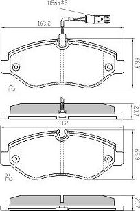 FREMAX FBP-1520 - Тормозные колодки, дисковые, комплект autosila-amz.com