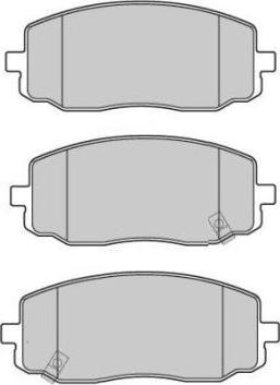 ACDelco AC0581633D - Тормозные колодки, дисковые, комплект autosila-amz.com