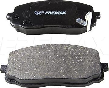 FREMAX FBP-1392 - Тормозные колодки, дисковые, комплект autosila-amz.com