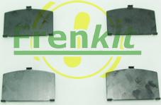 Frenkit 940098 - Противоскрипная пластина, тормозные колодки(задняя пластина) autosila-amz.com