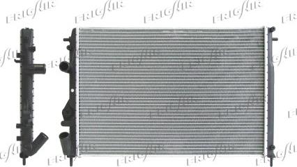 Frigair 0109.3088 - Радиатор, охлаждение двигателя autosila-amz.com