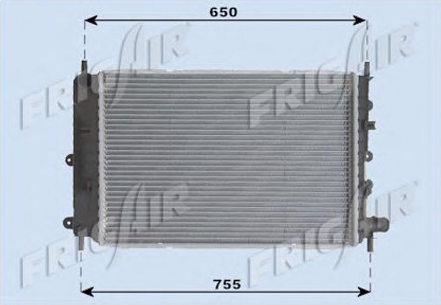 Frigair 0105.3047 - Радиатор, охлаждение двигателя autosila-amz.com