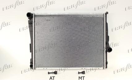 Frigair 0102.3075 - Радиатор, охлаждение двигателя autosila-amz.com