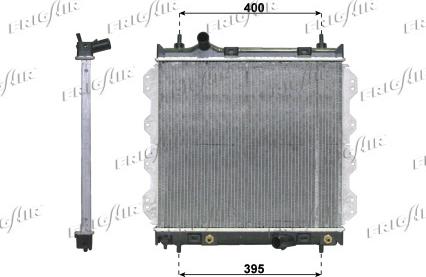 Frigair 0118.3002 - Радиатор, охлаждение двигателя autosila-amz.com