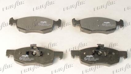 Frigair PD04.518 - Тормозные колодки, дисковые, комплект autosila-amz.com