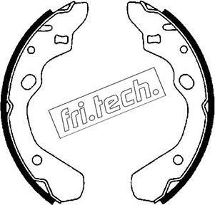 Fri.Tech. 1049.141 - Комплект тормозных колодок, барабанные autosila-amz.com