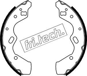 Fri.Tech. 1049.153 - Комплект тормозных колодок, барабанные autosila-amz.com