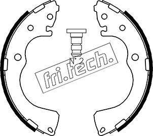 Fri.Tech. 1049.152 - Комплект тормозных колодок, барабанные autosila-amz.com