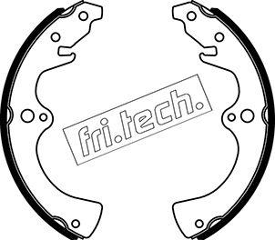 Fri.Tech. 1049.120 - Комплект тормозных колодок, барабанные autosila-amz.com