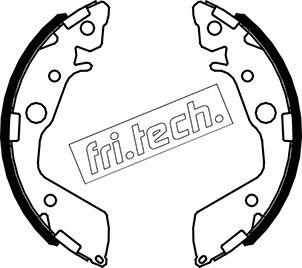 Fri.Tech. 1044.027 - Комплект тормозных колодок, барабанные autosila-amz.com