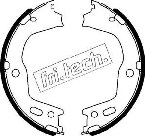 Fri.Tech. 1046.226 - Комплект тормозов, ручник, парковка autosila-amz.com