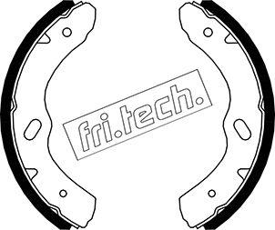 Fri.Tech. 1047.380 - Комплект тормозных колодок, барабанные autosila-amz.com