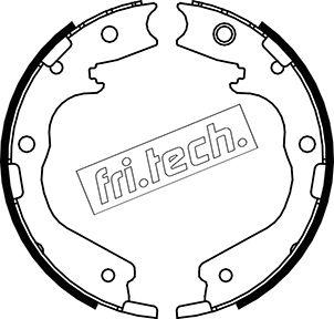 Fri.Tech. 1047.378 - Комплект тормозов, ручник, парковка autosila-amz.com