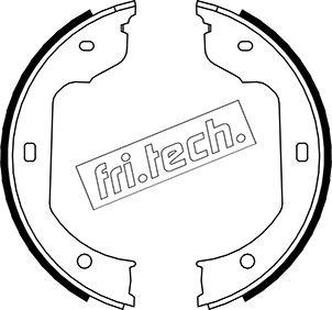 Fri.Tech. 1019.029 - Комплект тормозов, ручник, парковка autosila-amz.com