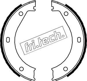 Fri.Tech. 1019.023 - Комплект тормозов, ручник, парковка autosila-amz.com