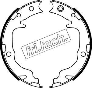 Fri.Tech. 1088.237 - Комплект тормозов, ручник, парковка autosila-amz.com