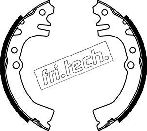 Fri.Tech. 1026.346 - Комплект тормозных колодок, барабанные autosila-amz.com