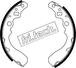 Fri.Tech. 1026.340 - Комплект тормозных колодок, барабанные autosila-amz.com