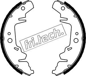 Fri.Tech. 1023.001 - Комплект тормозных колодок, барабанные autosila-amz.com