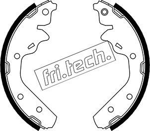 Fri.Tech. 1023.003 - Комплект тормозных колодок, барабанные autosila-amz.com