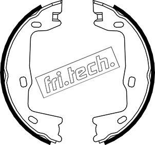Fri.Tech. 1073.159 - Комплект тормозов, ручник, парковка autosila-amz.com