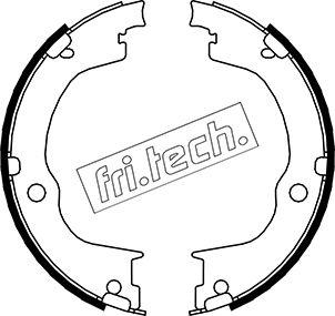 Fri.Tech. 1073.175 - Комплект тормозов, ручник, парковка autosila-amz.com