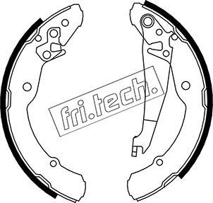 Fri.Tech. 1106.219 - Колодки барабанные VW Caddy >04г. 1106.219 autosila-amz.com