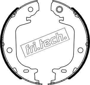 Fri.Tech. 1115.340 - Комплект тормозов, ручник, парковка autosila-amz.com