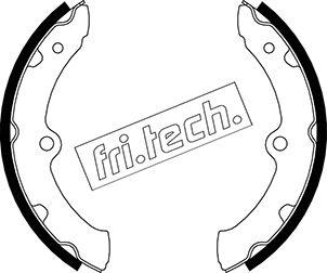 Fri.Tech. 1115.334 - Комплект тормозных колодок, барабанные autosila-amz.com