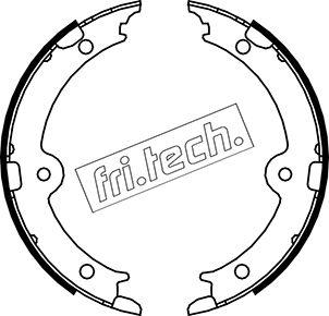 Fri.Tech. 1115.321 - Комплект тормозов, ручник, парковка autosila-amz.com