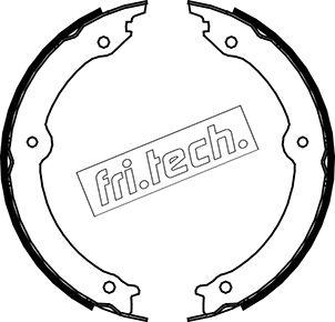 Fri.Tech. 1115.323 - Комплект тормозов, ручник, парковка autosila-amz.com