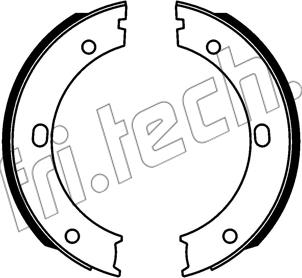 Fri.Tech. 1253.746 - Комплект тормозов, ручник, парковка autosila-amz.com