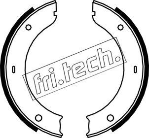 Fri.Tech. 1253.717 - Комплект тормозов, ручник, парковка autosila-amz.com