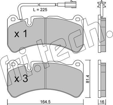 Wagner WBP90191A-D - Тормозные колодки, дисковые, комплект autosila-amz.com