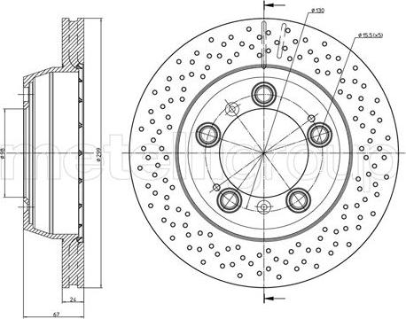 Fri.Tech. BD1693 - Тормозной диск autosila-amz.com