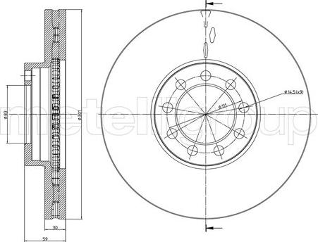 Blue Print ADL144342 - диск тормозной \\IVECO DAILY IV 35C18 V, V/P, 35S18, 06>11, DAILY IV 35C18, 35S18 06>11, DAILY IV 55S autosila-amz.com