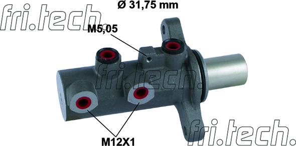 Fri.Tech. PF985 - Главный тормозной цилиндр autosila-amz.com