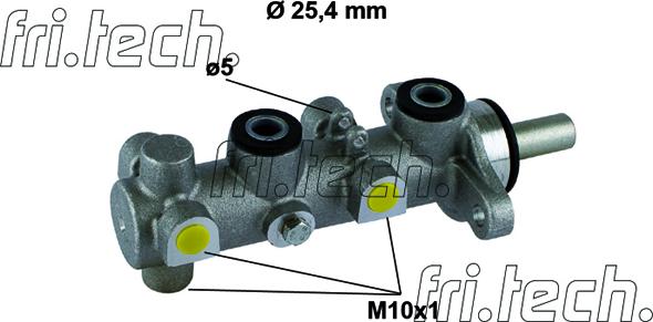 Fri.Tech. PF931 - Главный тормозной цилиндр autosila-amz.com